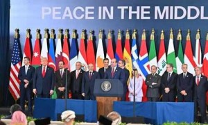 四個國家擔保中東?；?，但哈馬斯和以色列都缺席會議丨國際觀察